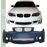 Para-choque dianteiro para BMW Série 1 E81 E82 E87 e E88 Look M1 M1