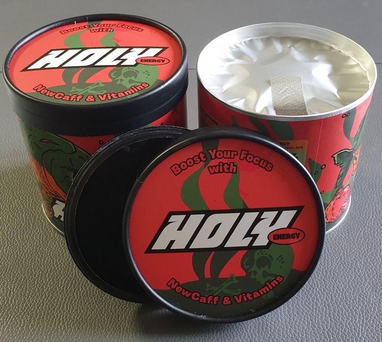 2x HOLY Energy® 100% naturalny smak/witaminy/bez cukru i tauryny!