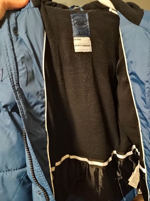 Дитяча зимова курточка Cool Club в гарнрму стані р.128см