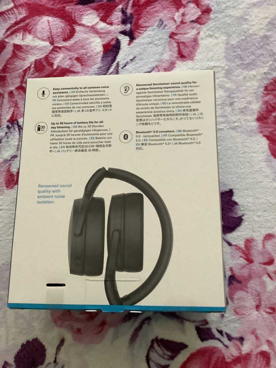 Навушники з мікрофоном Sennheiser HD 350 BT Black