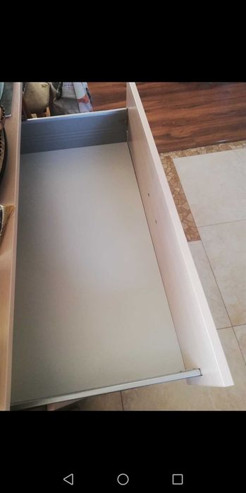 Komplet. Szafa i przewijak z szufladami.