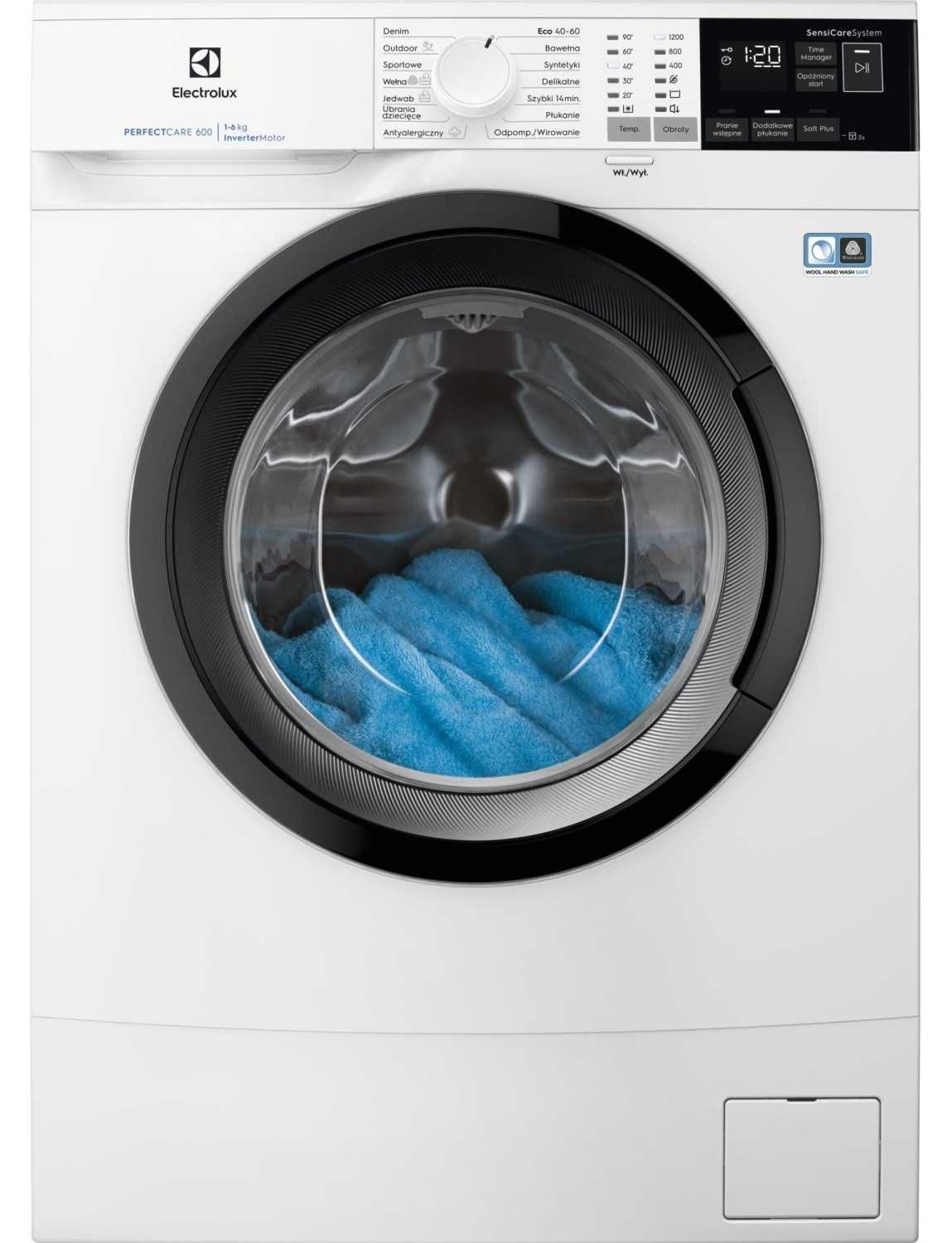 Pralka Electrolux EW6SN426BP Slim 38cm 6kg A+++/D Wyś.Dostępna od Ręki