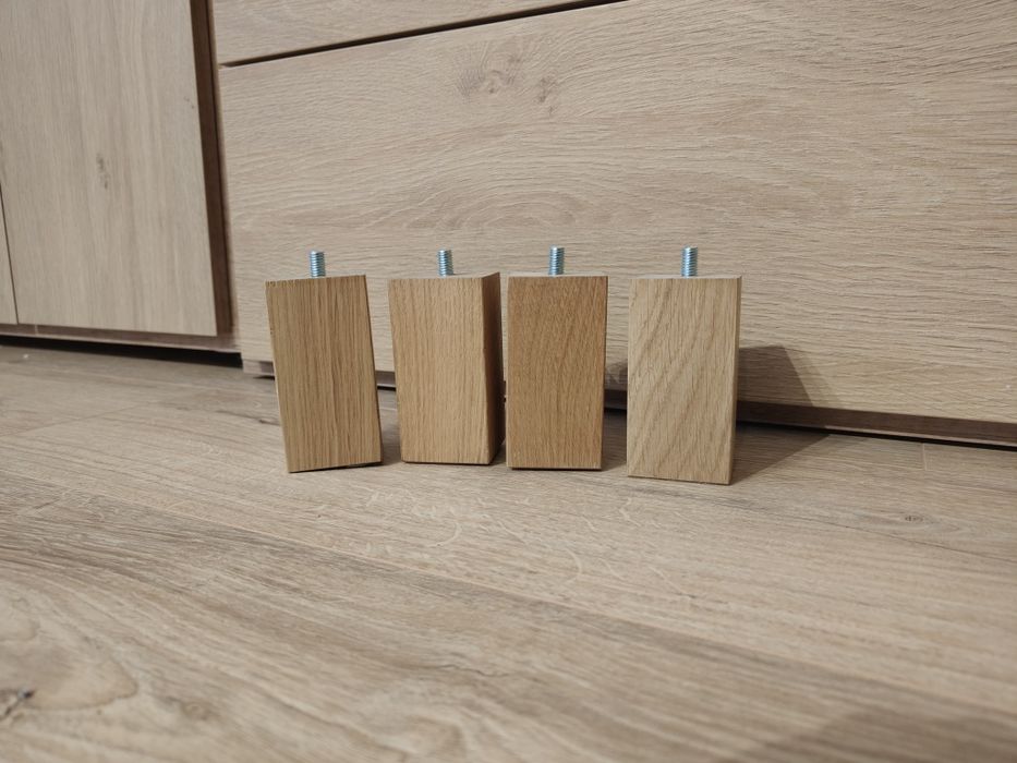 Nóżki od komody Vox Simple 4 szt drewniane nogi