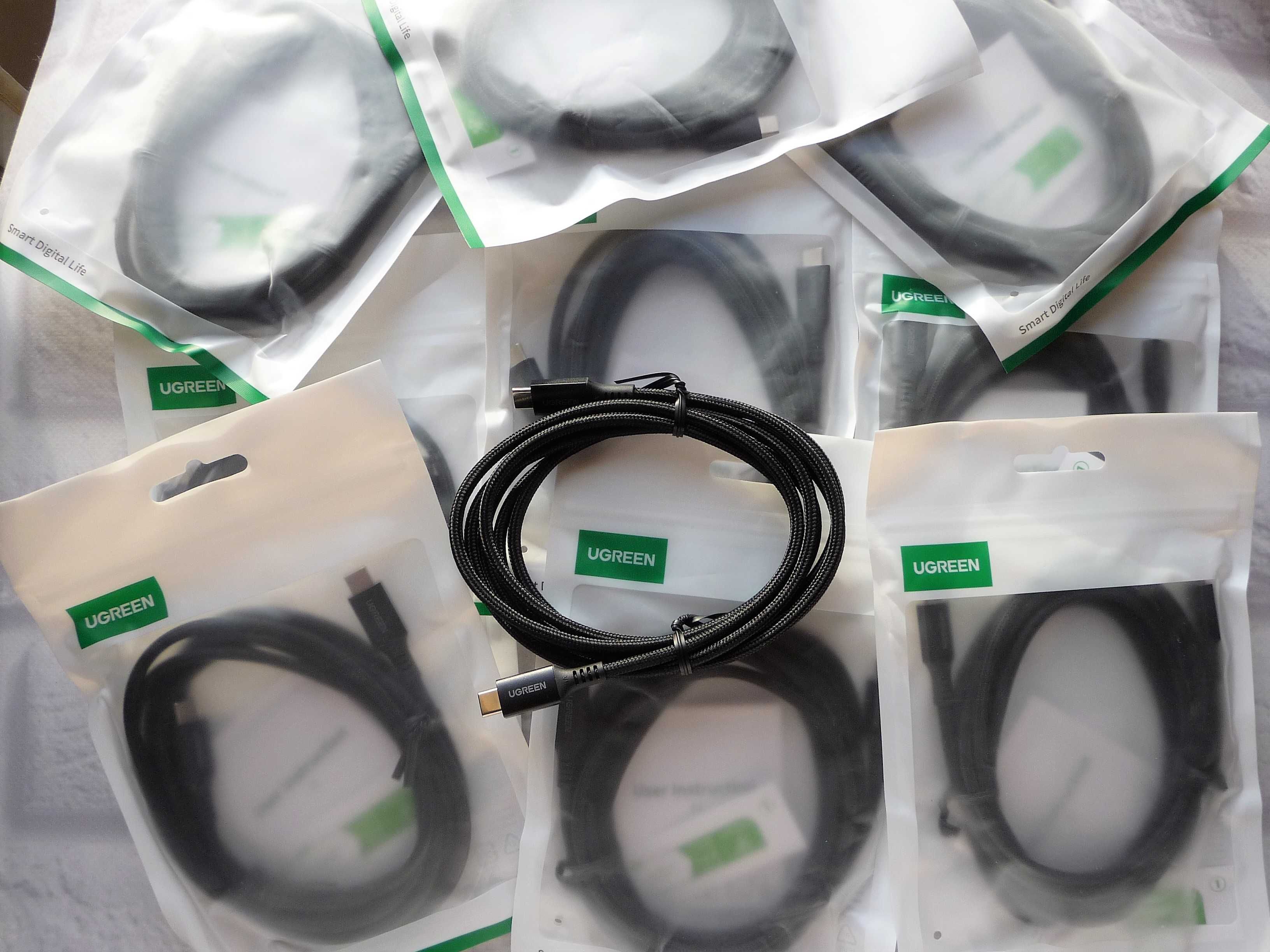 Кабель  Ugreen Type-C 100W для швидкого заряджання 2 м Black (US555)