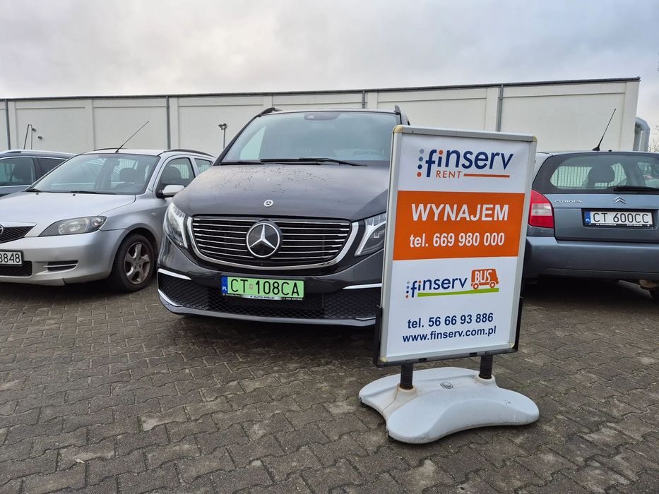 Mercedes-Benz EQV 198 000 zł netto, EQV 300 LONG, V-Klasa, AirMatic, salon PL