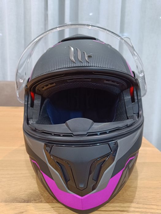 Capacete MT ATOM QUARK Matt Pink