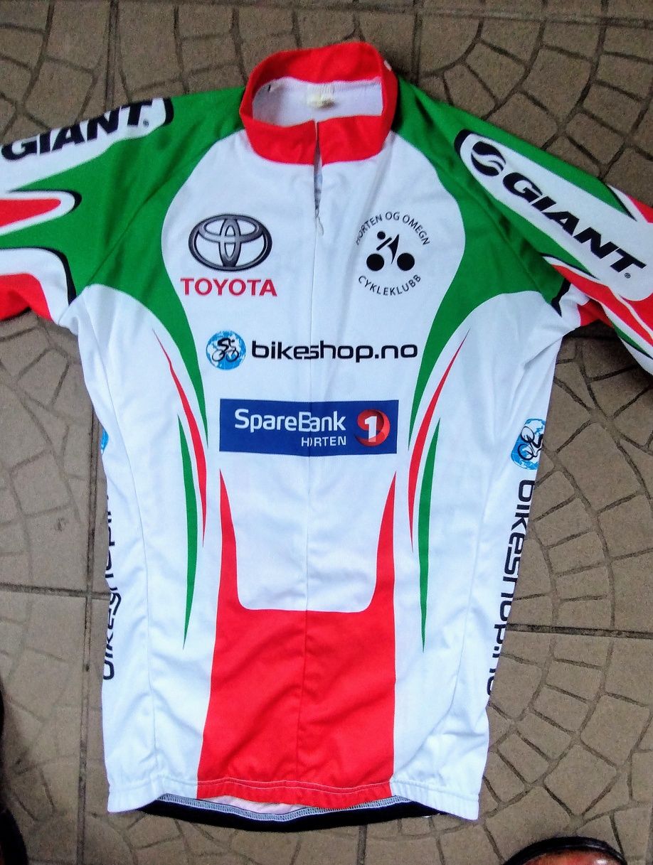 Koszulka kolarska Giant Norwegia Klub Horten Og Omegn