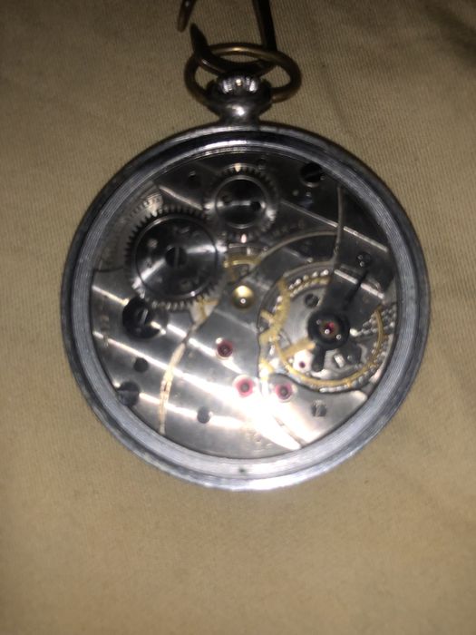 Карманные часы Молния 1952г.