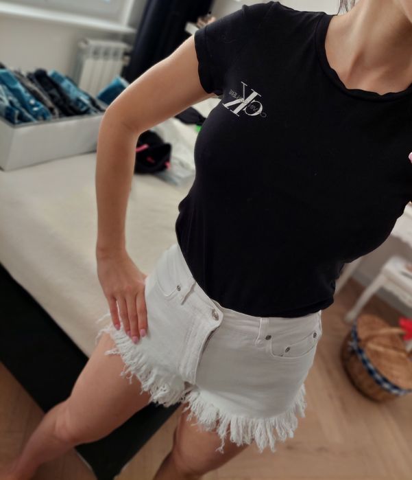 Czarny t-shirt Calvin Klein