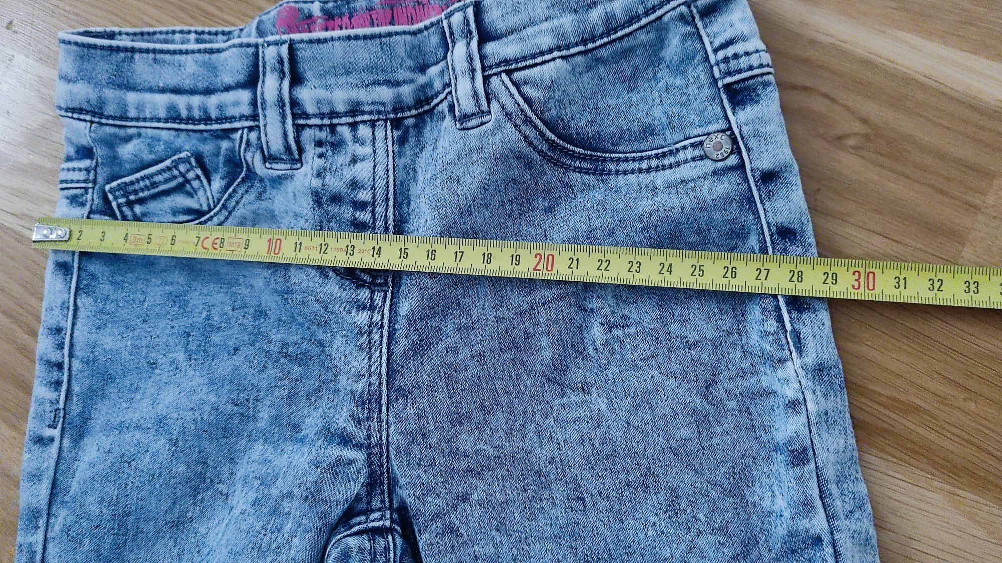 Spodnie jeans Next r.116 dziewczynka