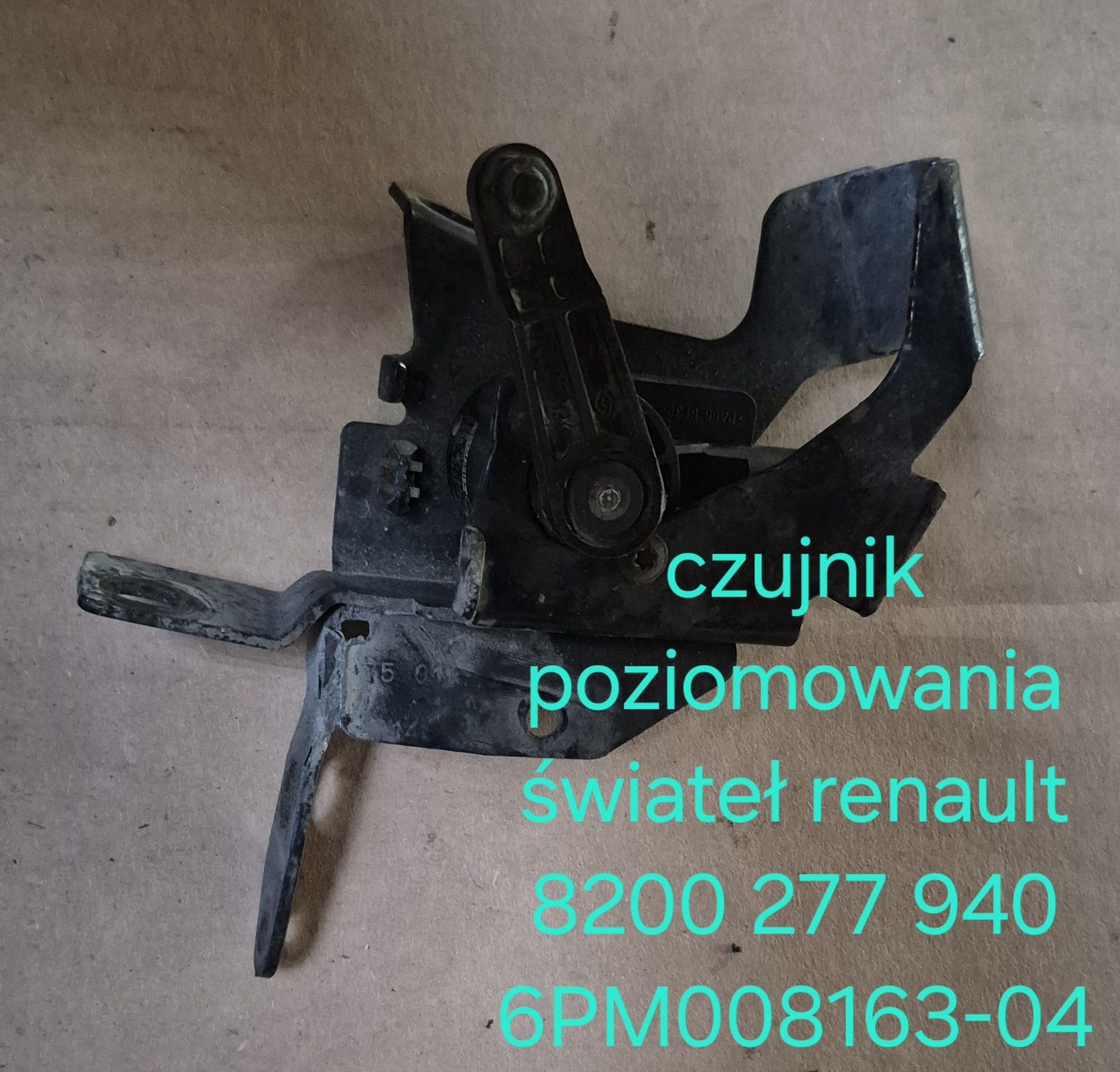 Czujnik poziomowania światel renault