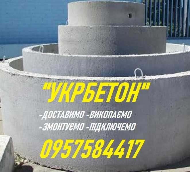 ВИРОБНИК Копка септиків. Каналізація під ключ КС-1.5-06