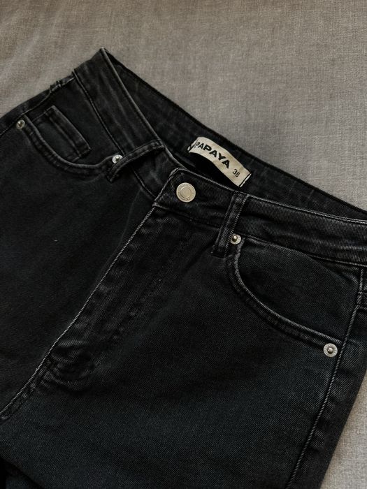чорні джинси papaya