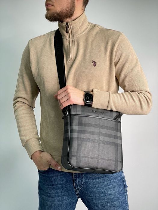 Сумка чоловіча кросбоді Burberry Large Messenger Bag Men Crossbody