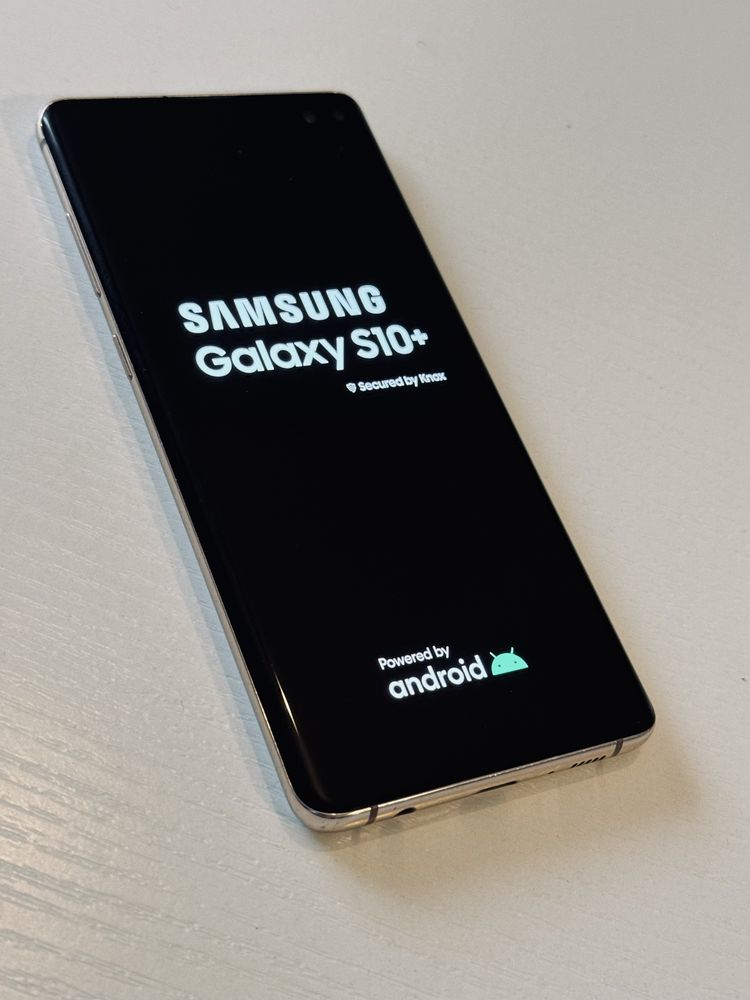 Samsung Galaxy S10 Plus 128GB/8GB, Ceramic White, Snapdragon 855!