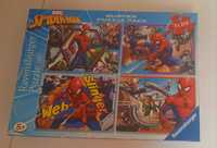 4 Puzzles Homem Aranha