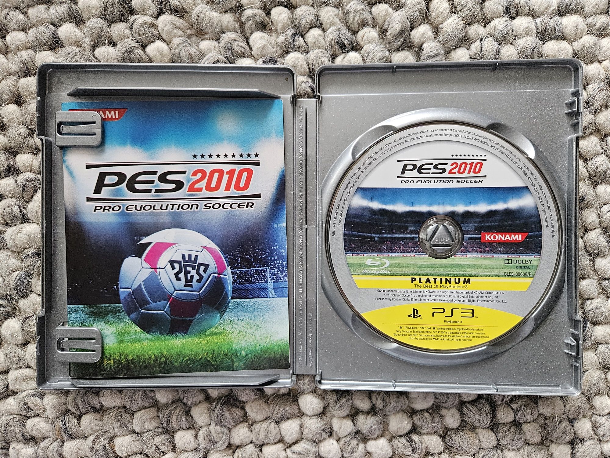 PS3 gra PES 2010