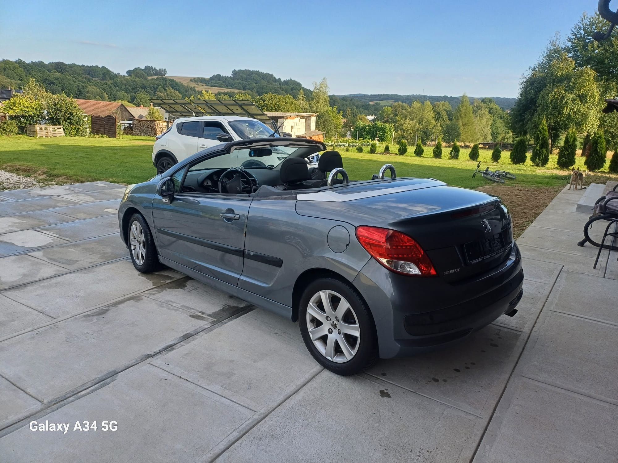 Peugeot 207 cc 1.6 benzyna klima z Niemiec