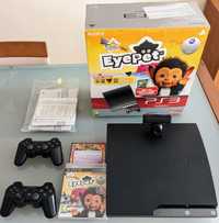 Consola PS3 250GB Com Câmara + EyePet