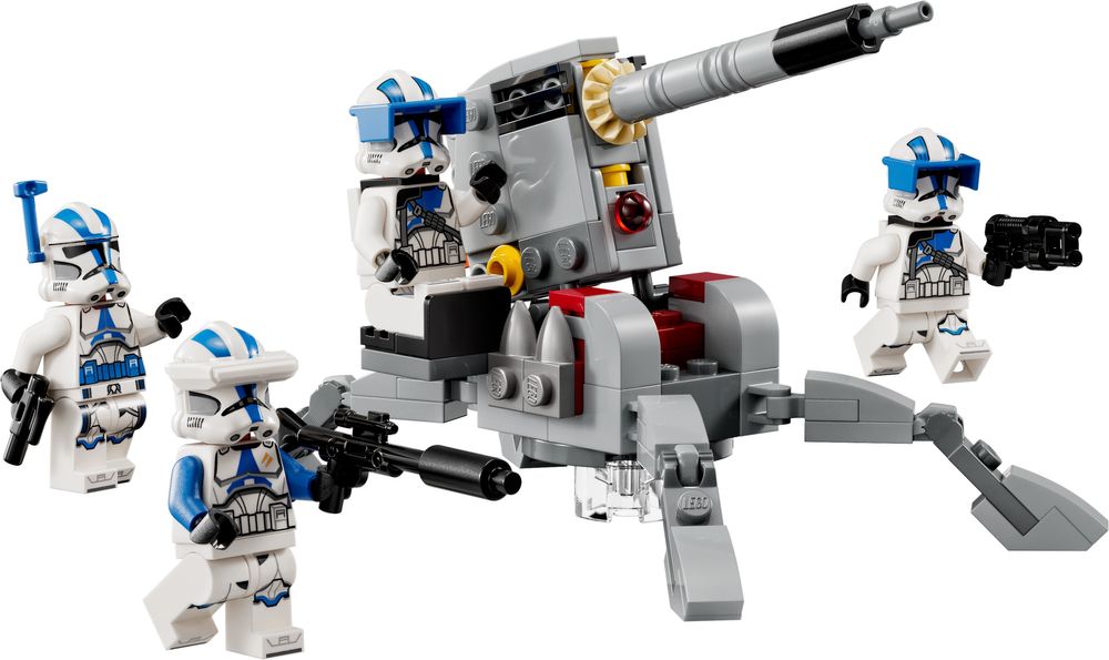 LEGO Star Wars Бойовий загін бійців-клонів 501-го легіону (75345) Лего