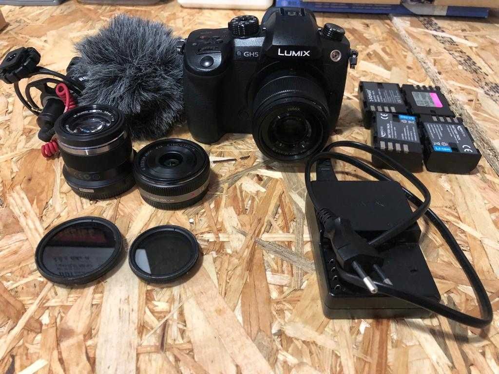 PANASONIC GH5 KIT completo profissional (video-foto)