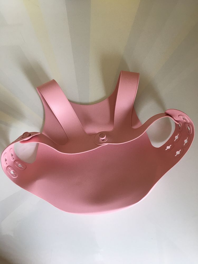 Minikoioi flexi bib babete rosa