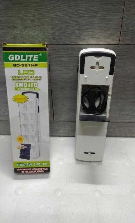 LED Лампа аккумуляторная Ліхтар акумуляторний  36 LED GDLite GD-361HP