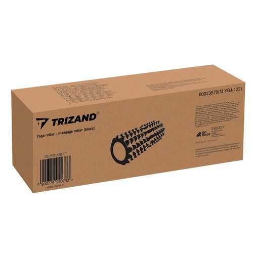 Roller joga - wałek do masażu (czarny)