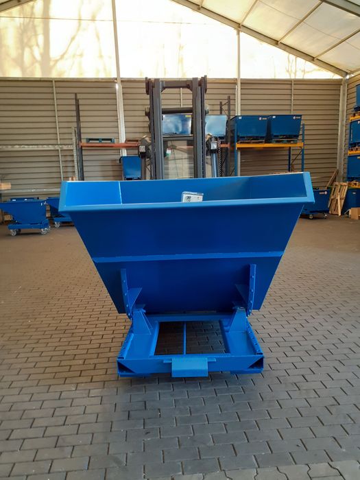 Kontener samowyładowczy do wózka widłowego / Koleba / Pojemnik - 2500L