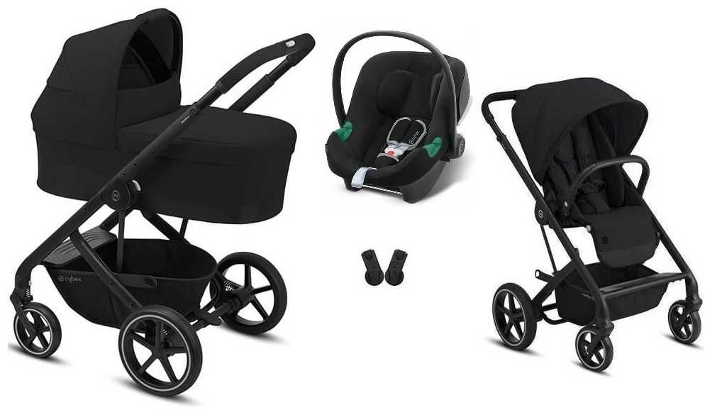 Cybex 3w1 Balios S Lux spacerówka +gondola + fotelik samochodowy