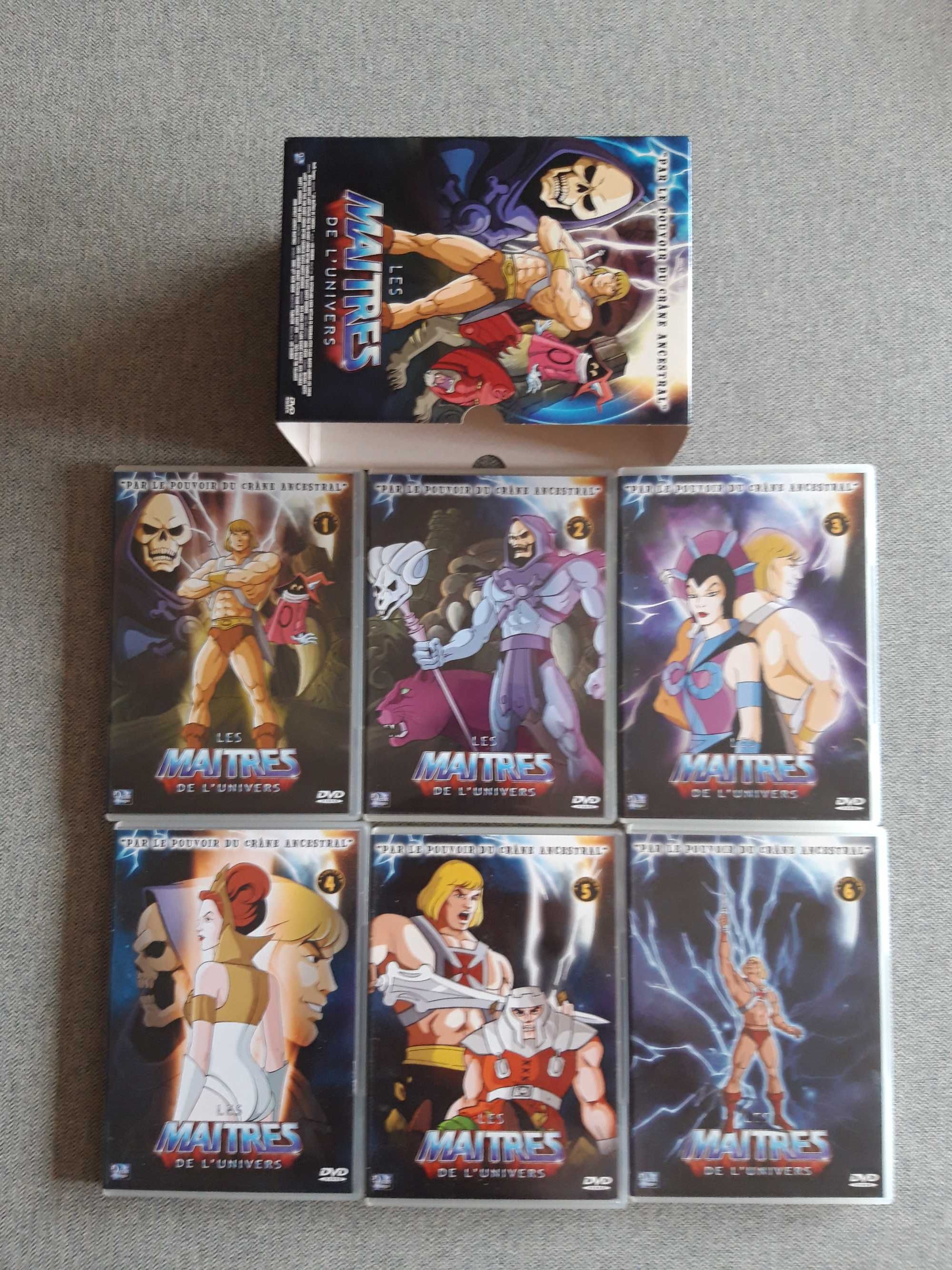 Séries DVD "Les Maîtres de l'Univers" - Masters of the Universe