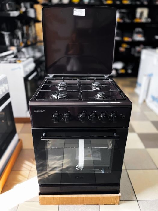 Газова плита 60 см Grunhelm. Нова 2 роки гарантії