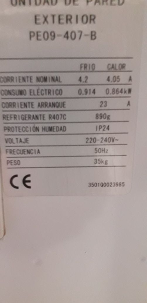 Ar condicionado Tango