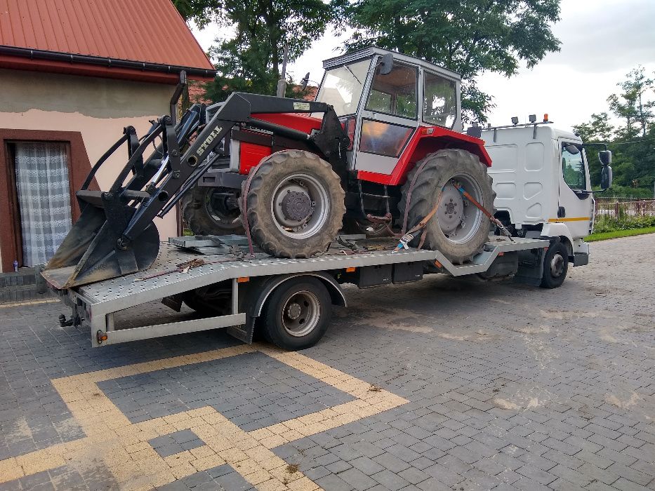 Autolaweta laweta transport ciągników maszyn koparek do 7 i 14 ton