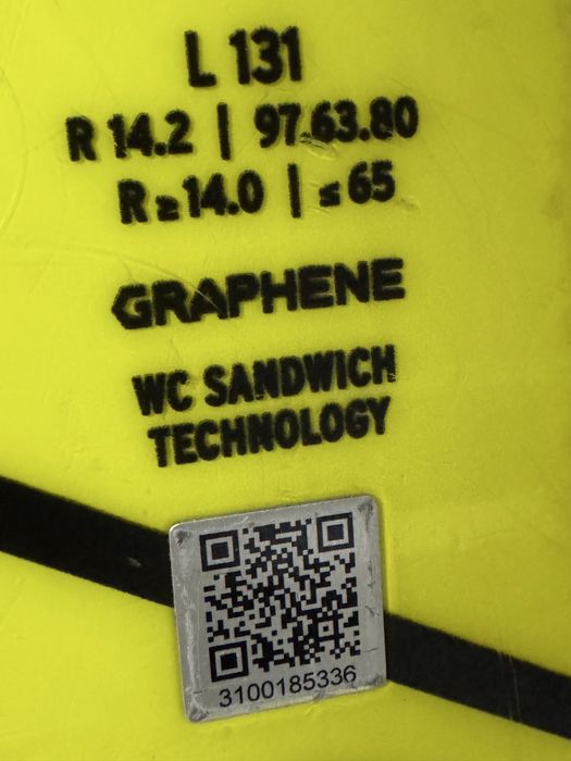 HEAD WORLDCUP WC rebels I.GS RD TEAM - graphene + Head Evo 11 FF