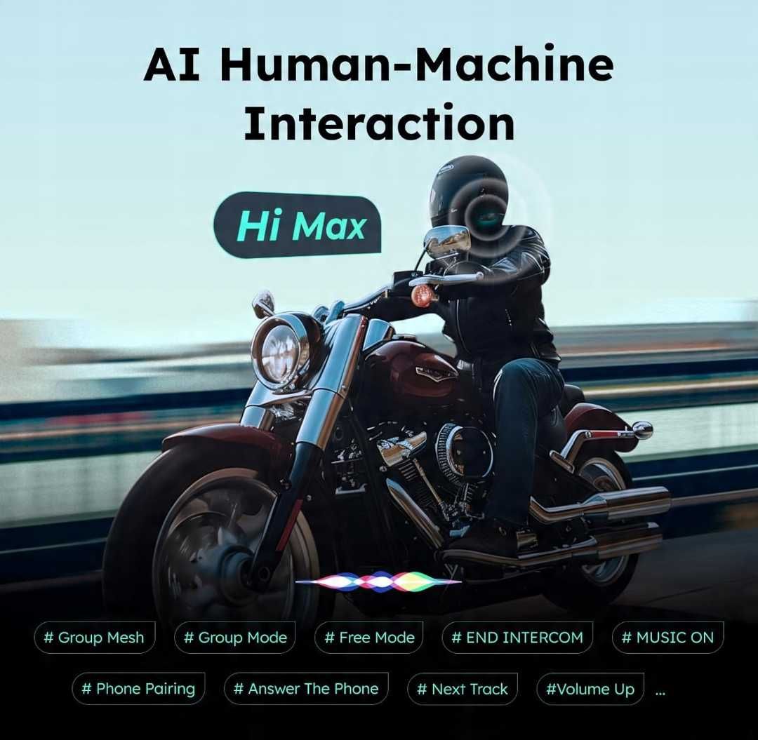 Interkom motocyklowy ASMAX F1