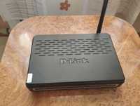 Wi-Fi Роутер D-Link DSL-2640U (прошитый под обычный интернет)