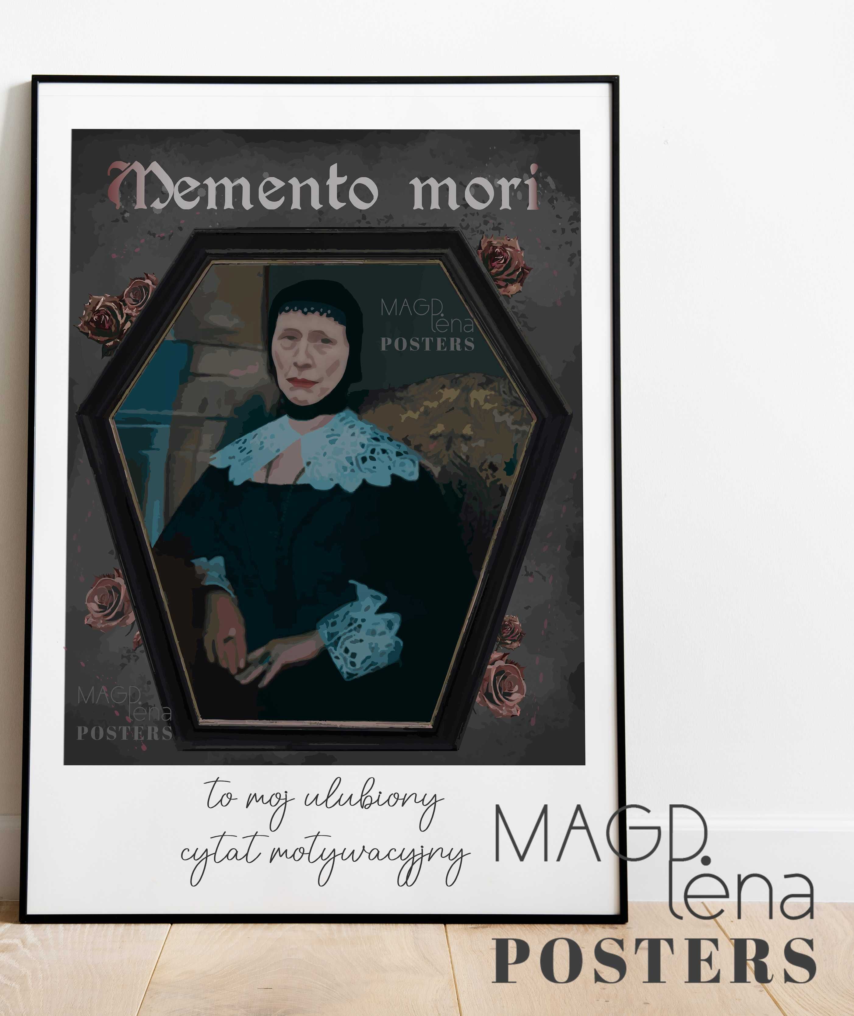 Plakat memento mori 1670 Zofia (wydruk A3 30x40 cm)