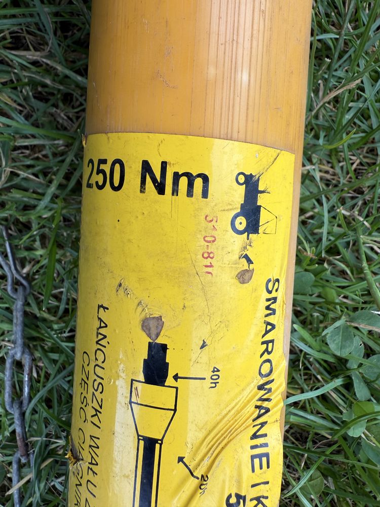 Wałek WOM prsekaznik obrotu uzywany byl w Ursusie c360
