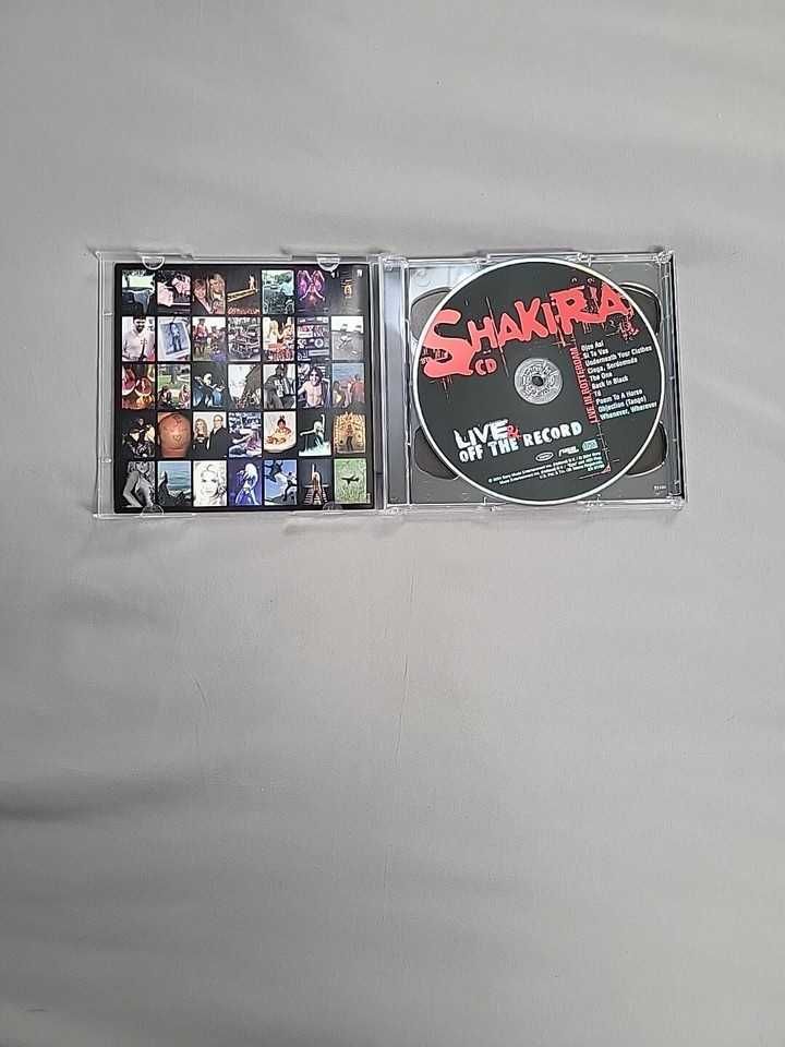 Live & Off the Record by Shakira (CD, 2004, Epic, 1-Disco sem dvd)