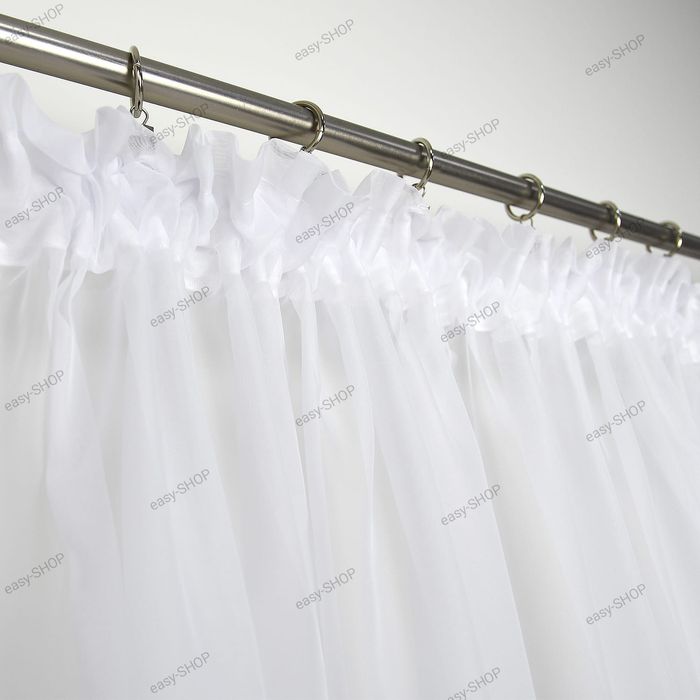 ‼️ SUPER CENA ‼️ Firanka wzór łuk z gipiurą 200 cm szeroka