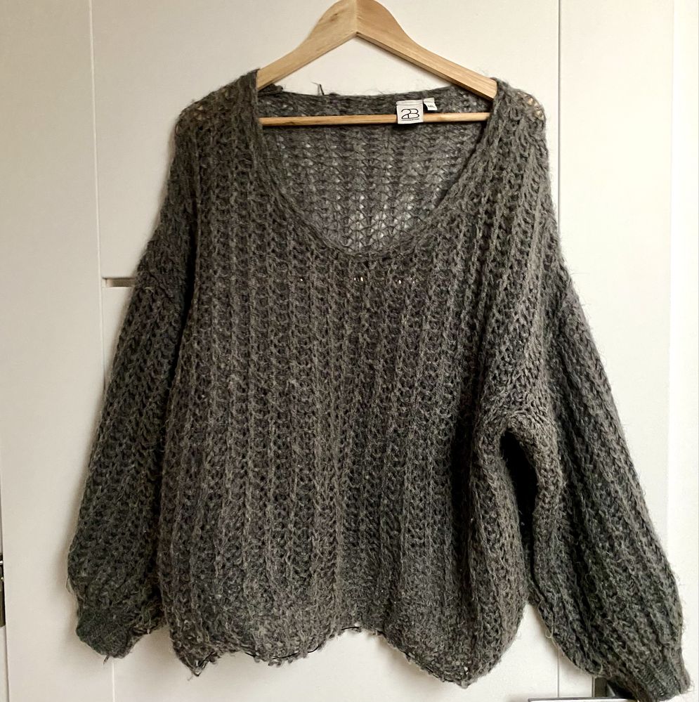 2 BIZ swterek oversize butikowy M/L