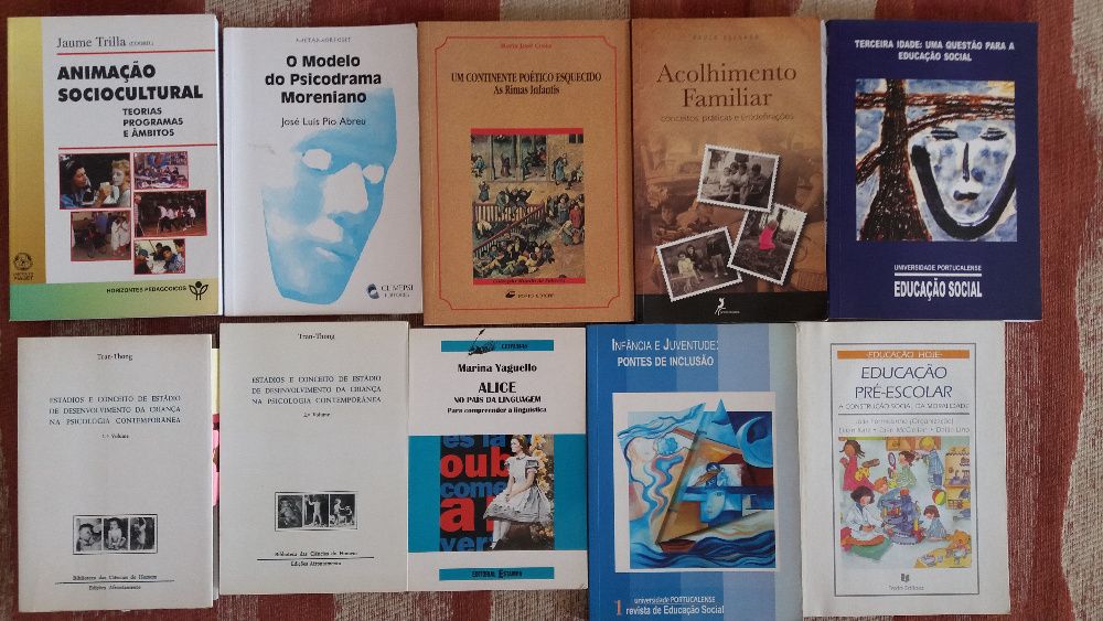 Livros - literatura - sociologia - pedagogia - historia - juvenis