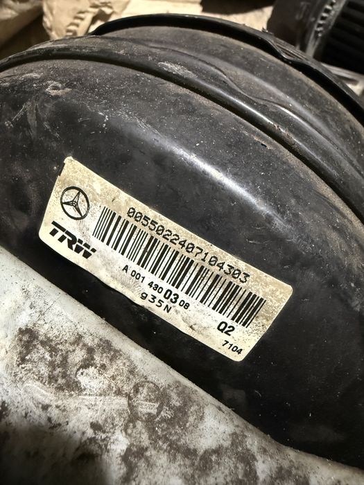 Вакуумный усилитель тормозов Mercedes Sprinter W901-905