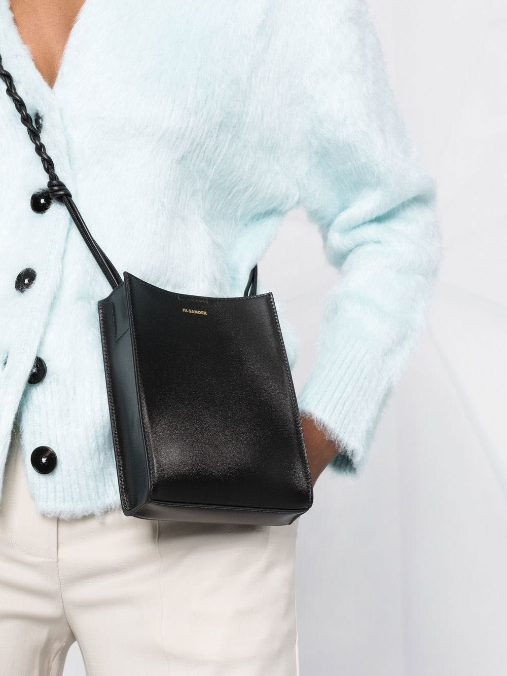 Сумка Jil Sander Tangle Crossbody Bag Black
