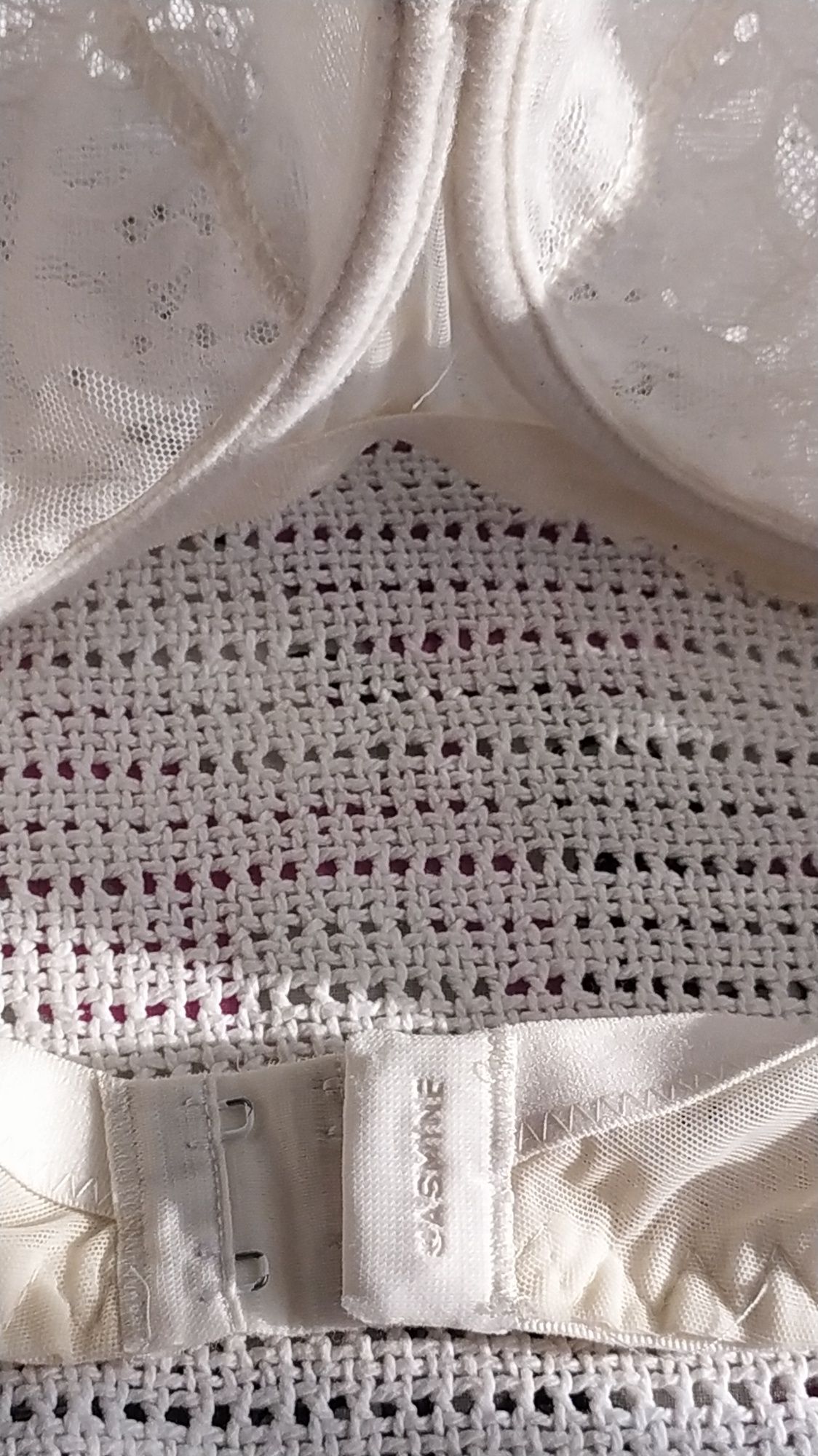 Бюст jasmine 90C, 90D мягкий, колір молочний