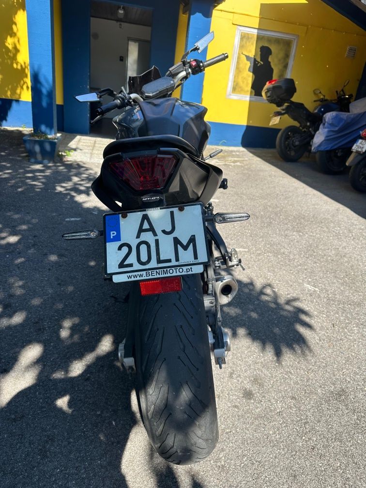 Yamaha MT 07 2021 ...9 mil km