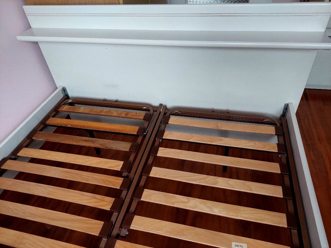 Nowa cena.Łóżko drewniane 140 x 200