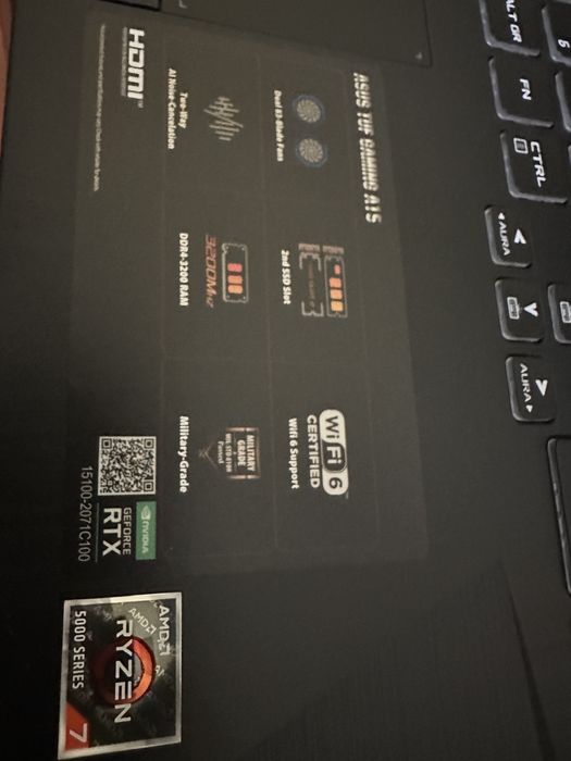 Ноутбук ASUS TUF Garming A15 (FA506QM-HN008W)