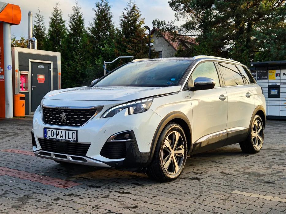 Peugeot 5008 Peugeot 5008 GT+Automat, salon Polska, 2018r, masaże, 7 miejsc,